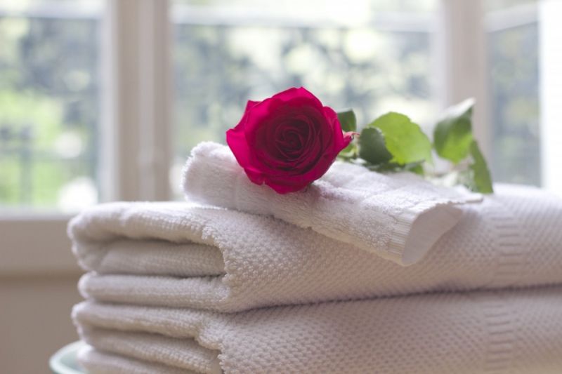 chambre-hote-OPIO-min_towel_rose_clean_care_salon_spa_white_bath-731641